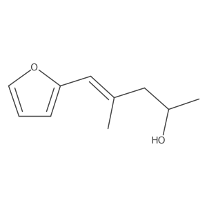 (2R)-5-(furan-2-yl)-4-methylpent-4-en-2-ol Structure