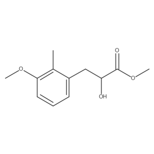 Methyl 2-hydroxy-3-(3-methoxy-2-methylphenyl)propanoate Structure