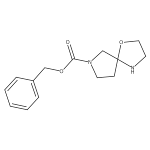 Benzyl 1-oxa-4,7-diazaspiro[4.4]nonane-7-carboxylate Structure