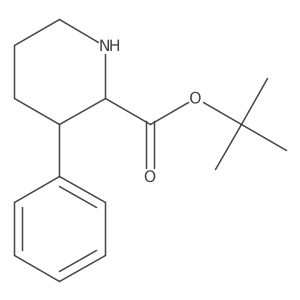 Tert-butyl 3-phenylpiperidine-2-carboxylate Structure
