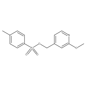 4-Pyridinemethanol, 2-methoxy-, 4-(4-methylbenzenesulfonate)结构式