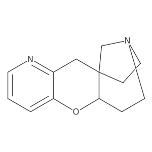 7H,11H-8,10a-Methanopyrido[2a(2),3a(2):5,6]pyrano[2,3-d]azepine, 5a,6,9,10-tetrahydro-, (5aR,8R,10aS)-结构式