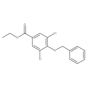 Ethyl 4-(benzyloxy)-3,5-dichlorobenzoate Structure