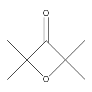 Tetramethyloxetan-3-one结构式
