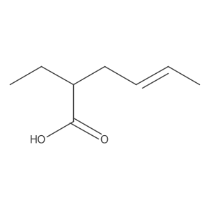 Hept-5-ene-3-carboxylic acid结构式