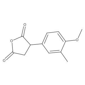 3-(4-Methoxy-3-methylphenyl)oxolane-2,5-dione Structure