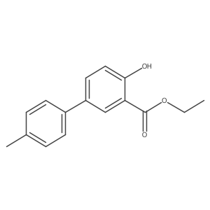 Ethyl 4-hydroxy-4a(2)-methyl[1,1a(2)-biphenyl]-3-carboxylate结构式