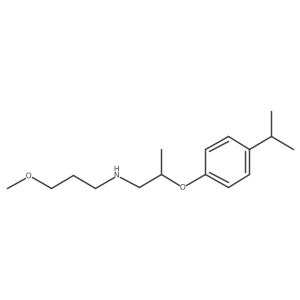N-[2-(4-Isopropylphenoxy)propyl]-N-(3-methoxypropyl)amine结构式