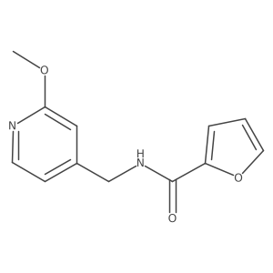 n-((2-Methoxypyridin-4-yl)methyl)furan-2-carboxamide Structure