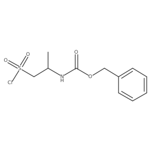 (2S)-N-(Benzyloxycarbonyl)-2-methyltaurine chloride结构式