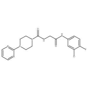 C17H18ClFN6O2结构式