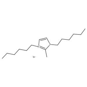 1,3-Dihexyl-2-methyl-1H-imidazol-3-ium bromide Structure
