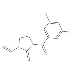 3-(3,5-Dimethylbenzoyl)-1-vinylpyrrolidin-2-one Structure