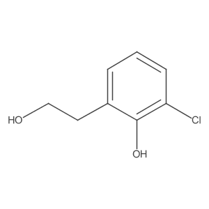 2-Chloro-6-(2-hydroxyethyl)phenol Structure