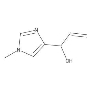 1-(1-methyl-1H-imidazol-4-yl)prop-2-en-1-ol Structure