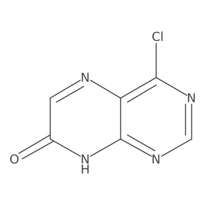 4-Chloropteridin-7(8H)-one Structure