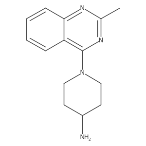 1-(2-Methylquinazolin-4-yl)piperidin-4-amine结构式