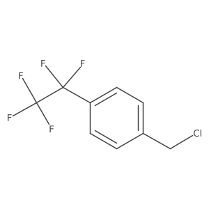 1-(Chloromethyl)-4-(pentafluoroethyl)benzene Structure
