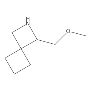 1-(Methoxymethyl)-2-azaspiro[3.3]heptane结构式