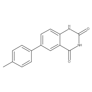 6-(4-Methylphenyl)-2,4(1H,3H)-quinazolinedione结构式