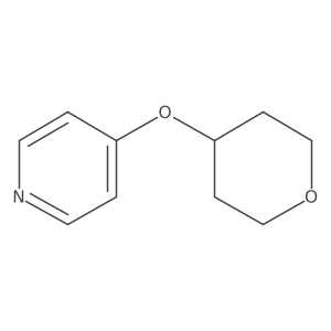 4-(Oxan-4-yloxy)pyridine结构式