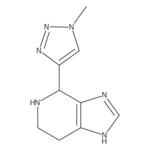 4-{3H,4H,5H,6H,7H-imidazo[4,5-c]pyridin-4-yl}-1-methyl-1H-1,2,3-triazole Structure
