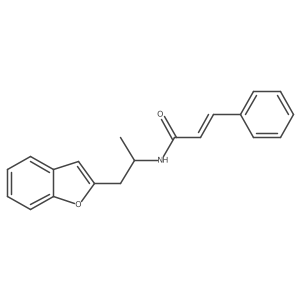 N-(1-(benzofuran-2-yl)propan-2-yl)cinnamamide Structure