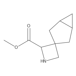 Methyl spiro[azetidine-3,3'-bicyclo[3.1.0]hexane]-2-carboxylate Structure