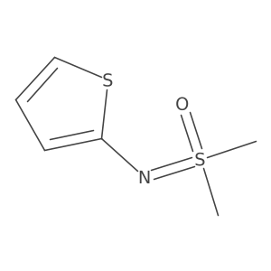 Dimethyl[(thiophen-2-yl)imino]-lambda6-sulfanone Structure