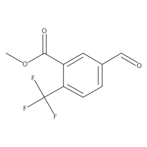 Methyl 5-formyl-2-(trifluoromethyl)benzoate Structure