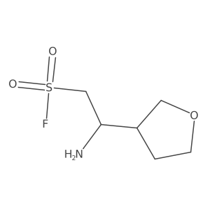 2-Amino-2-(oxolan-3-yl)ethane-1-sulfonyl fluoride Structure
