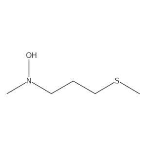 N-methyl-N-[3-(methylsulfanyl)propyl]hydroxylamine Structure