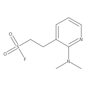2-[2-(Dimethylamino)pyridin-3-yl]ethane-1-sulfonyl fluoride Structure