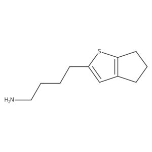 4-{4H,5H,6H-cyclopenta[b]thiophen-2-yl}butan-1-amine结构式