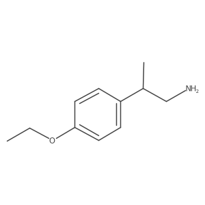 (2S)-2-(4-Ethoxyphenyl)propan-1-amine Structure