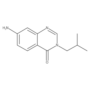 7-Amino-3-isobutylquinazolin-4(3H)-one Structure
