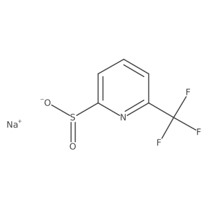 Sodium6-(trifluoromethyl)pyridine-2-sulfinate Structure