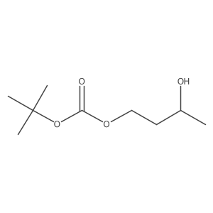 tert-Butyl (3-hydroxybutyl) carbonate结构式