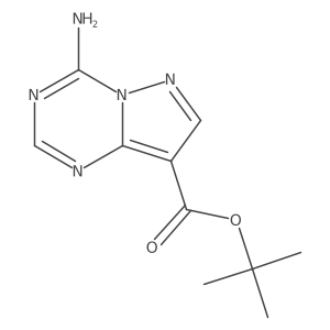 Tert-butyl 4-aminopyrazolo[1,5-a][1,3,5]triazine-8-carboxylate Structure