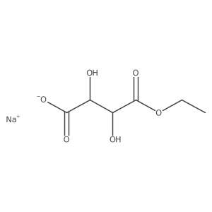 Sodium 4-ethoxy-2,3-dihydroxy-4-oxobutanoate Structure