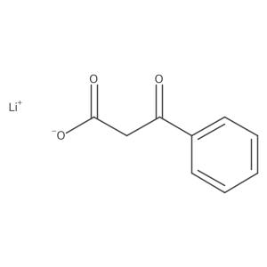 Lithium 3-oxo-3-phenylpropanoate Structure