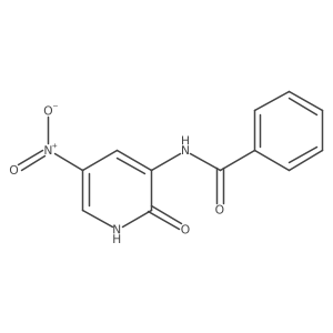 3-Benzoylamino-5-nitro-2-pyridone结构式