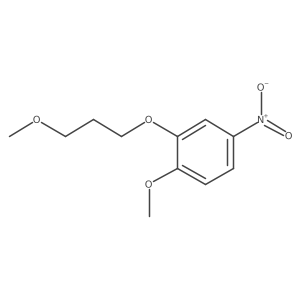 1-methoxy-2-(3-methoxypropoxy)-4-nitro-benzene Structure
