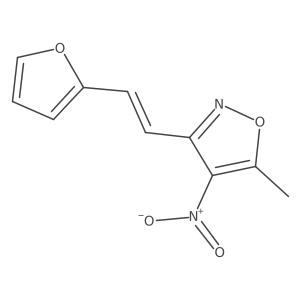 3-[2-(2-Furanyl)ethenyl]-5-methyl-4-nitroisoxazole结构式