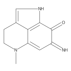 10-Imino-7-methyl-2,7-diazatricyclo[6.3.1.04,12]dodeca-1(12),3,8-trien-11-one Structure