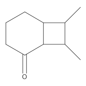 7,8-Dimethylbicyclo[4.2.0]octan-2-one结构式