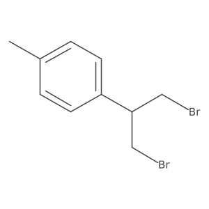 1-(1,3-Dibromopropan-2-yl)-4-methylbenzene结构式