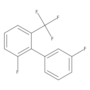 2,3'-Difluoro-6-(trifluoromethyl)-1,1'-biphenyl结构式