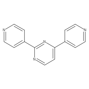 2,4-Di-4-pyridinylpyrimidine Structure