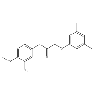N-(3-amino-4-methoxyphenyl)-2-(3,5-dimethylphenoxy)acetamide Structure